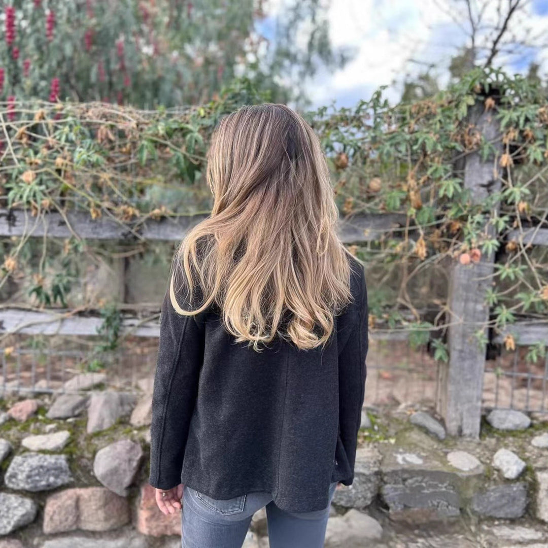 Kvinnors eleganta ullblazer med dubbel knappslå Mirla-Eva Jonsson