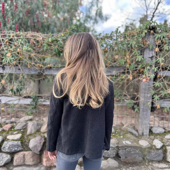 Kvinnors eleganta ullblazer med dubbel knappslå Mirla-Eva Jonsson