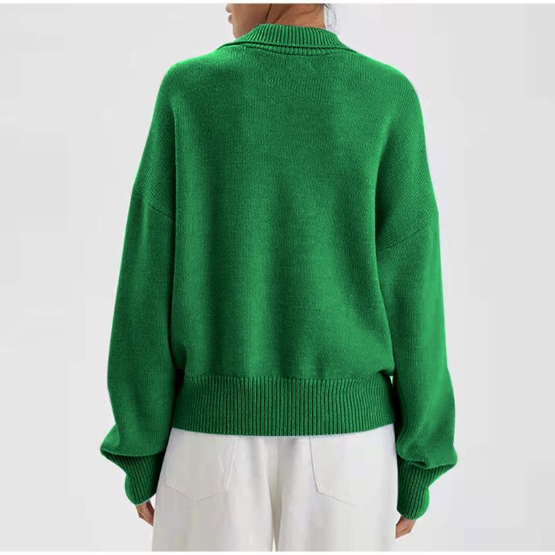 Kvinnors fint stickad pullover med strukturerad tyg Mirla-Eva Jonsson