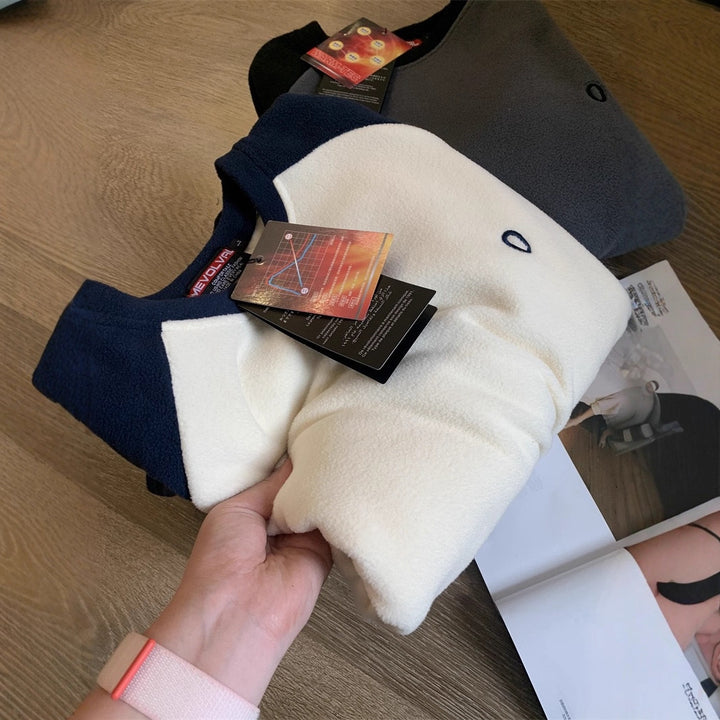 Kvinnors fleece-topp med raglanärmar och hög bärkomfort Mirla-Eva Jonsson