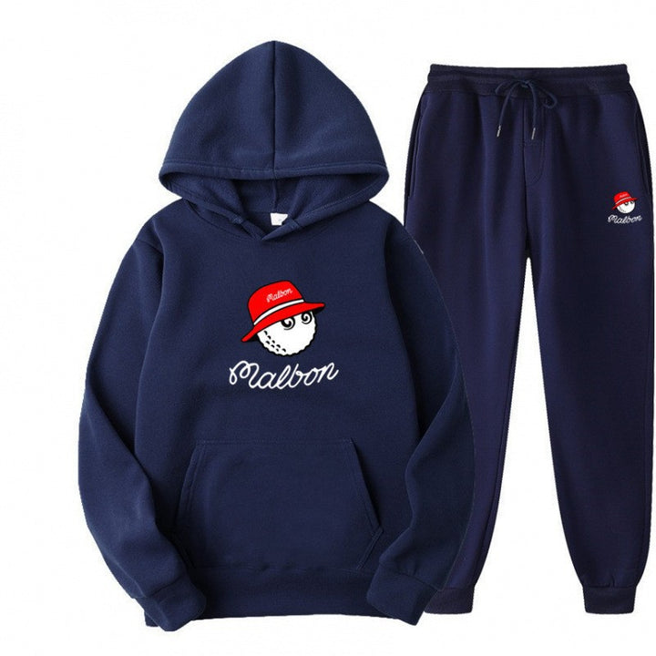 Kvinnors fritids hoodie dräkt med lekfull grafisk design och praktiska fickor Mirla-Eva Jonsson
