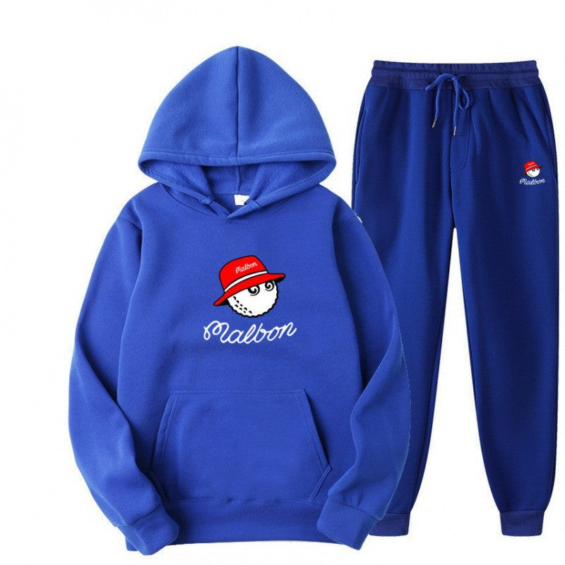 Kvinnors fritids hoodie dräkt med lekfull grafisk design och praktiska fickor Mirla-Eva Jonsson