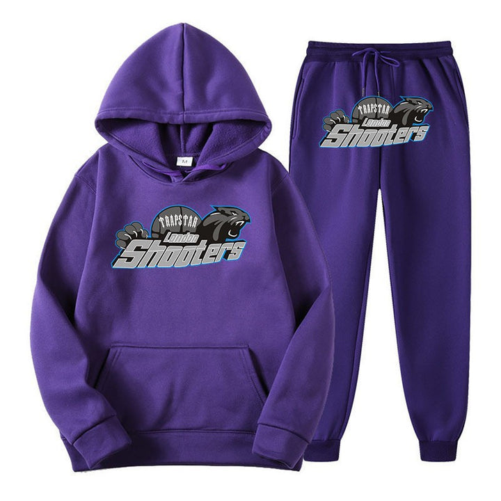 Kvinnors fritids hoodie och jogger set med urbant sportdesign Mirla-Eva Jonsson