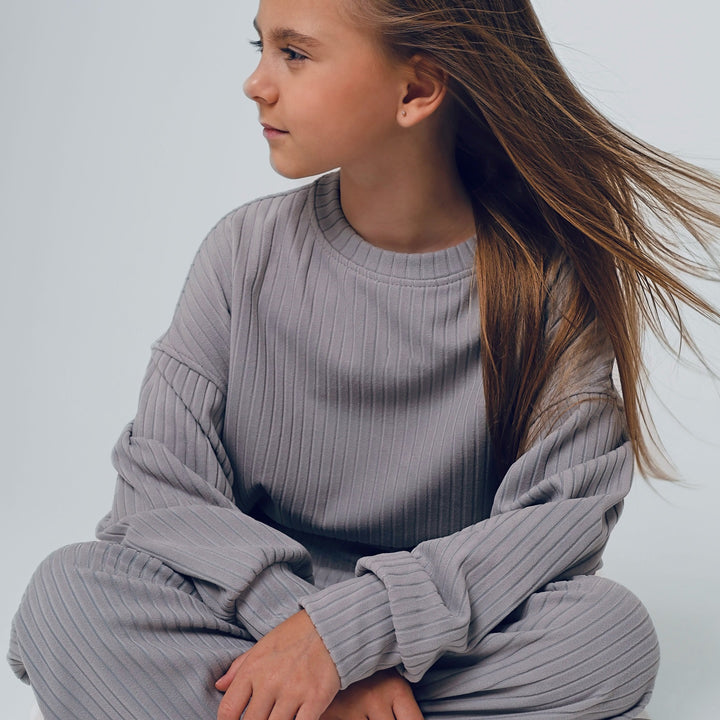 Kvinnors fritidsloungewear-set med lös topp och bekväma byxor-Eva Jonsson