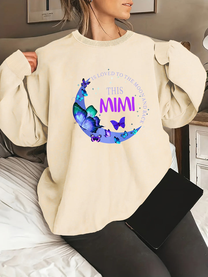 Kvinnors grafisk sweatshirt Mirla-Eva Jonsson