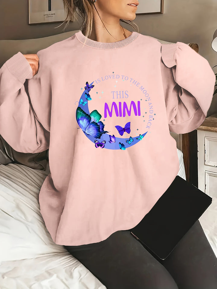 Kvinnors grafisk sweatshirt Mirla-Eva Jonsson