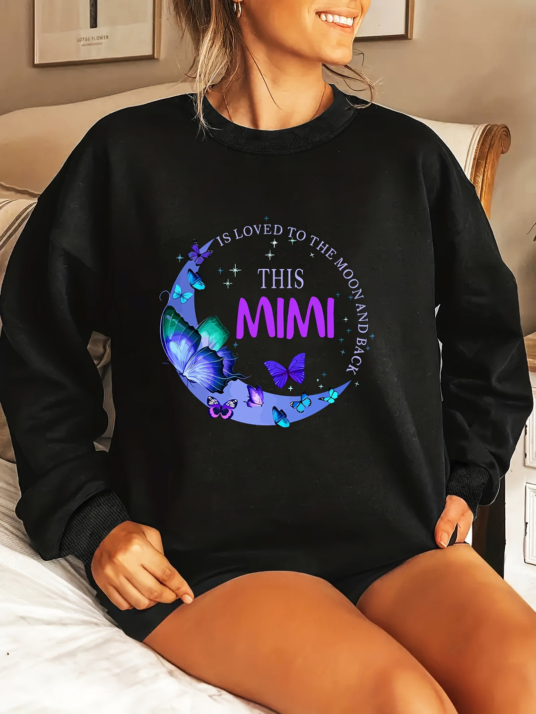 Kvinnors grafisk sweatshirt Mirla-Eva Jonsson
