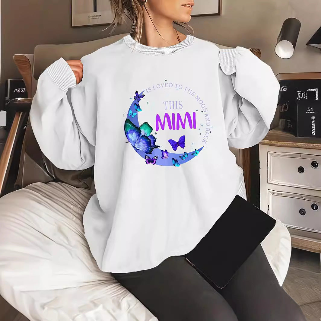 Kvinnors grafisk sweatshirt Mirla-Eva Jonsson