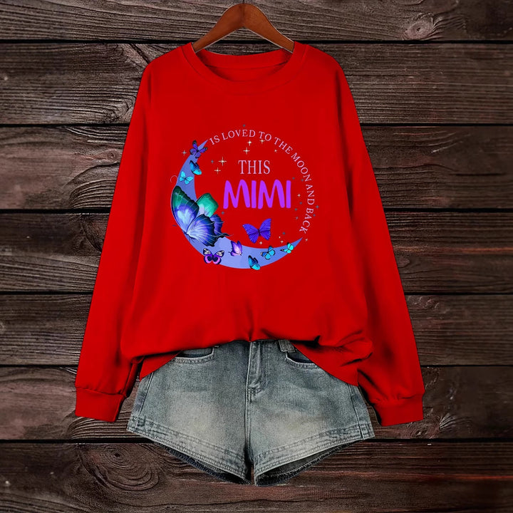 Kvinnors grafisk sweatshirt Mirla-Eva Jonsson