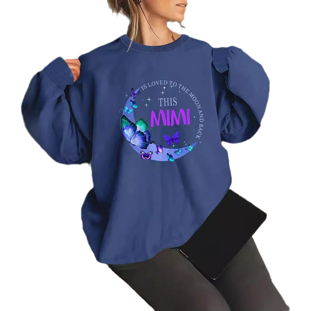 Kvinnors grafisk sweatshirt Mirla-Eva Jonsson