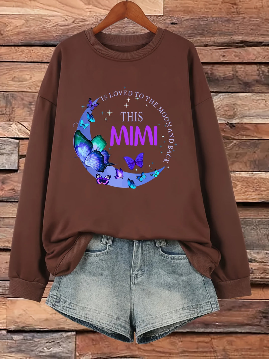 Kvinnors grafisk sweatshirt Mirla-Eva Jonsson