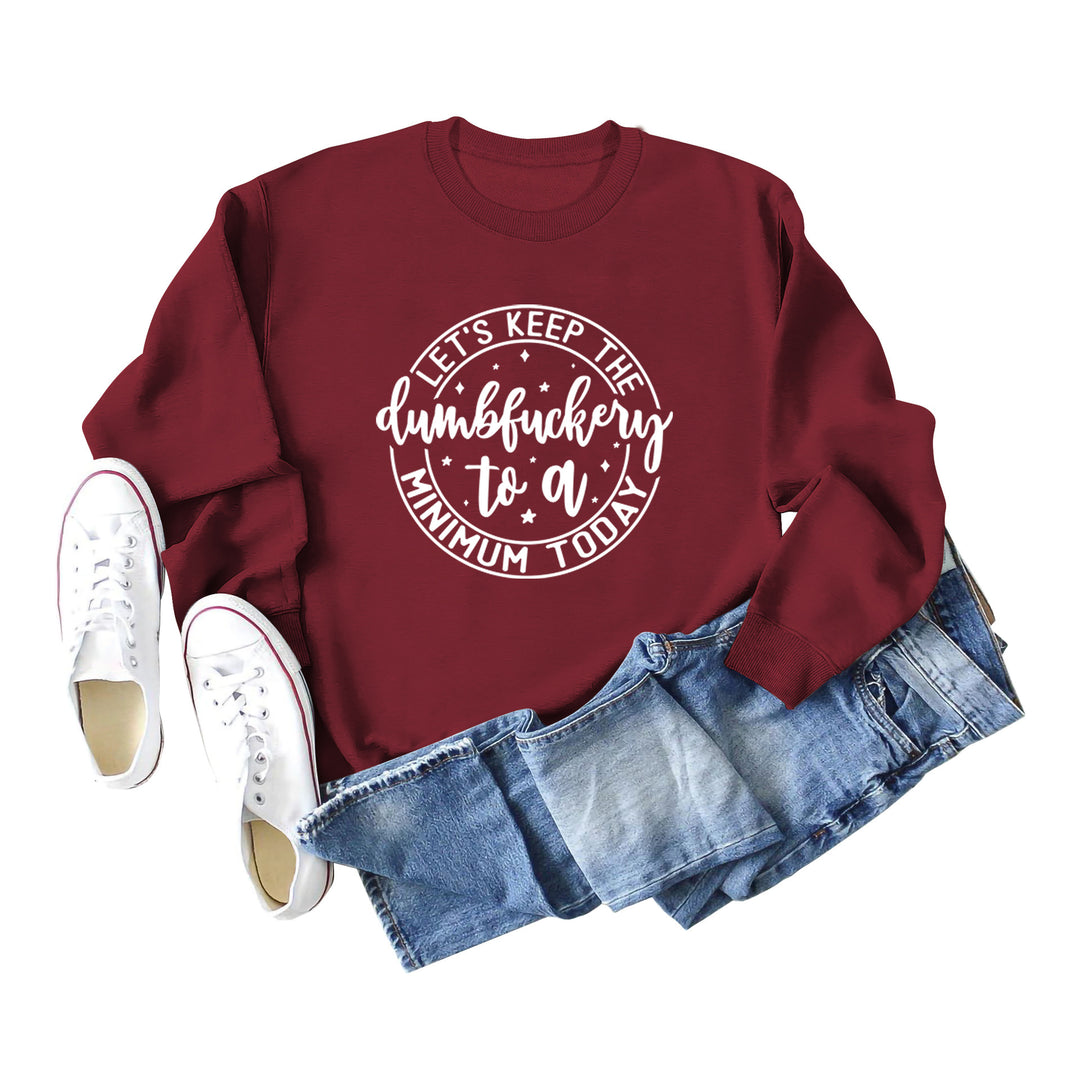Kvinnors grafiska sweatshirts med motivationstryck Mirla-Eva Jonsson