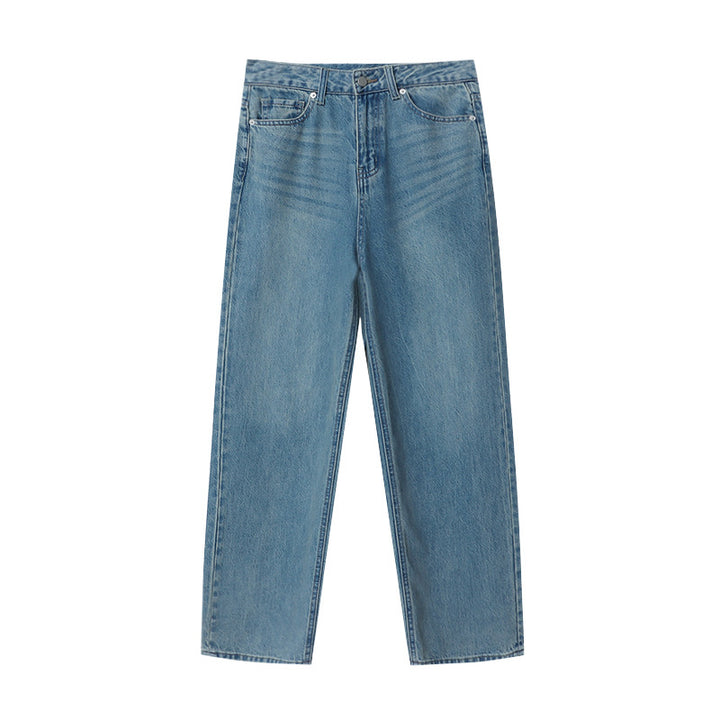 Kvinnors högmidjade vida jeans Mirla-Eva Jonsson