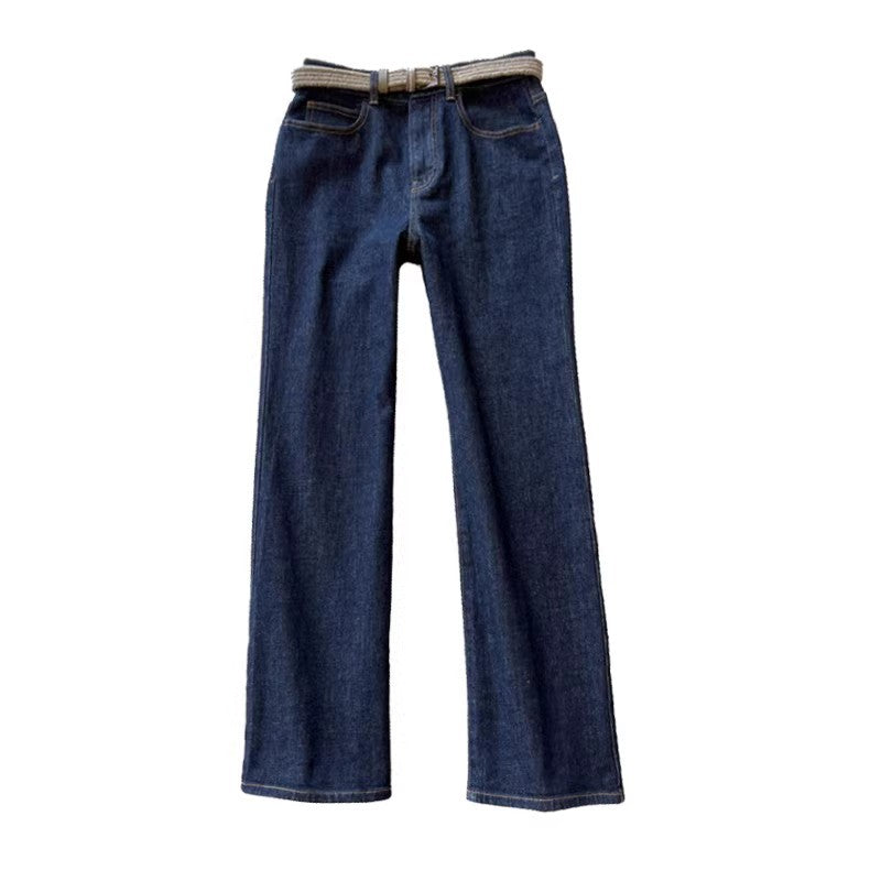 Kvinnors högskurna vida jeans Mirla-Eva Jonsson