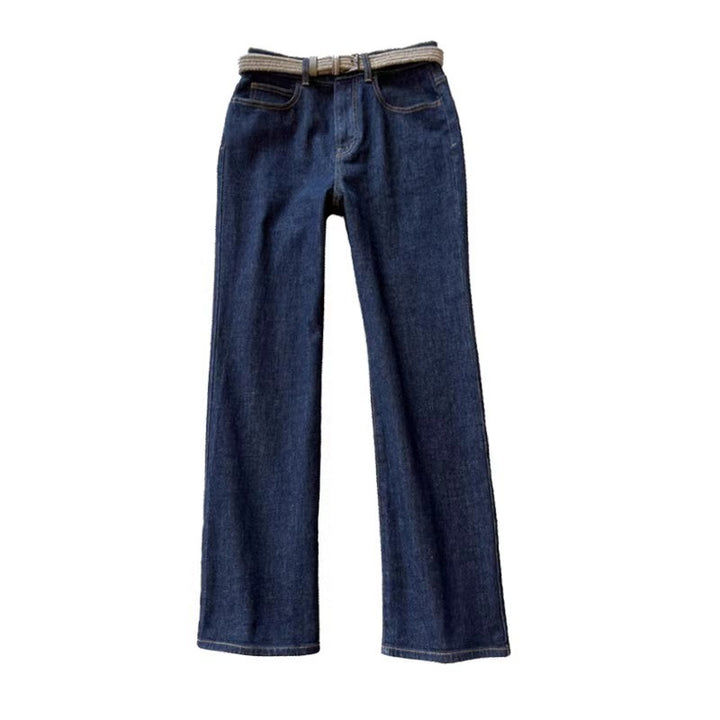 Kvinnors högskurna vida jeans Mirla-Eva Jonsson