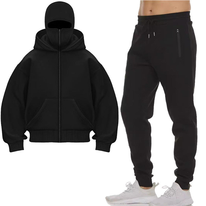 Kvinnors hooded sweatjacka med praktisk kontinuerlig dragkedjeplånbok och stora fickor Mirla-Eva Jonsson