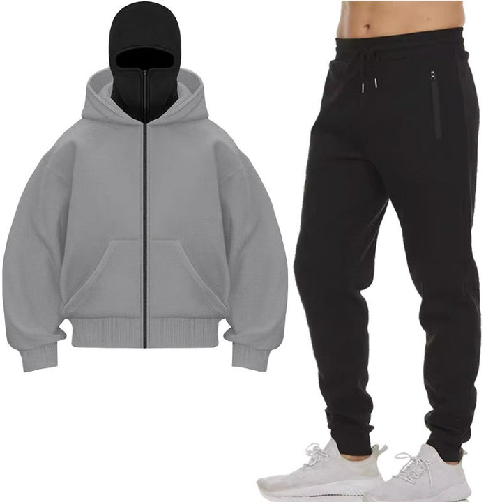 Kvinnors hooded sweatjacka med praktisk kontinuerlig dragkedjeplånbok och stora fickor Mirla-Eva Jonsson