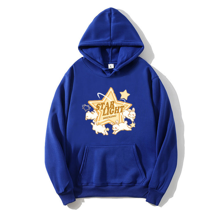Kvinnors hooded sweatshirt med lekfullt sagomotiv Mirla-Eva Jonsson