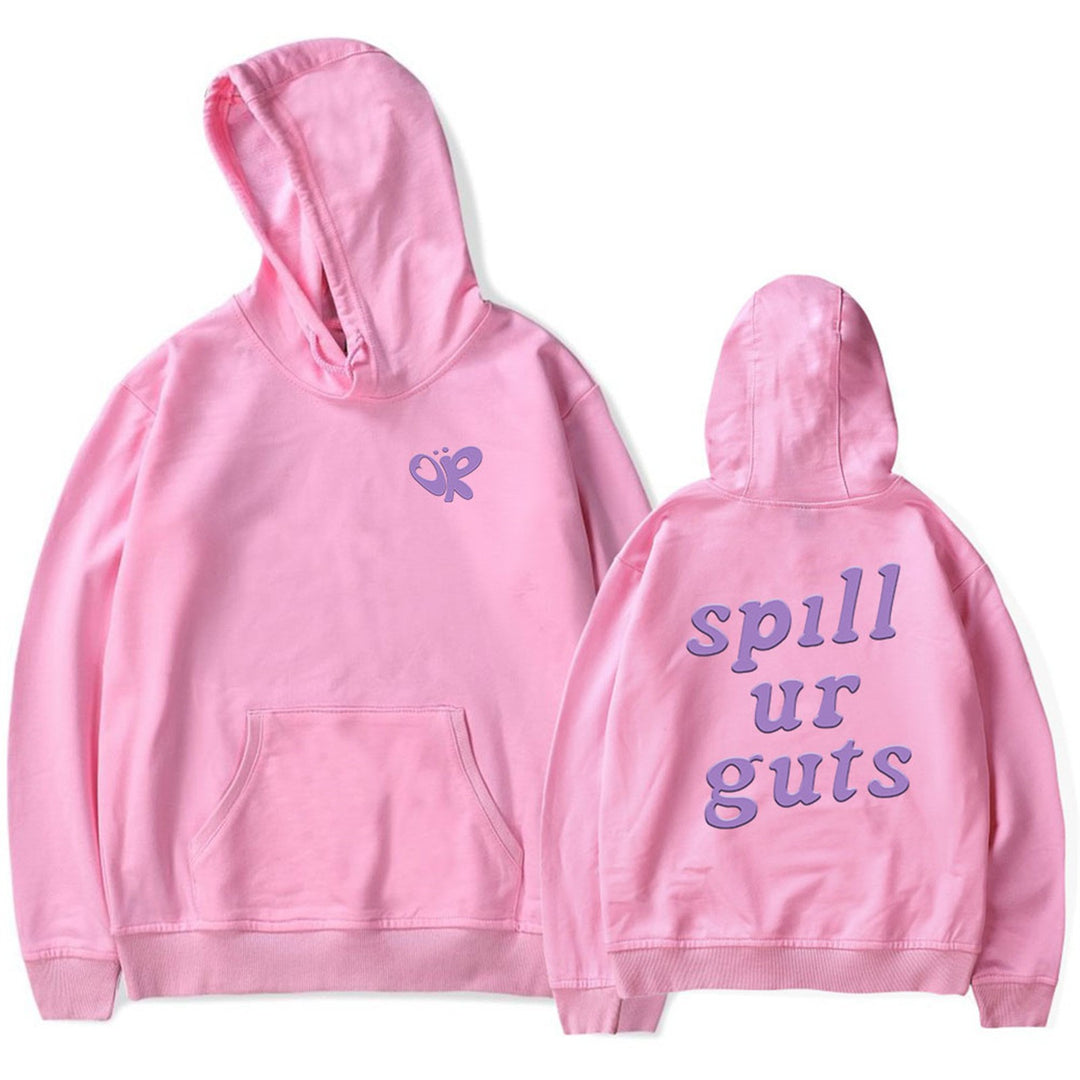 Kvinnors hoodie med avslappnad text och bekväm passform Mirla-Eva Jonsson