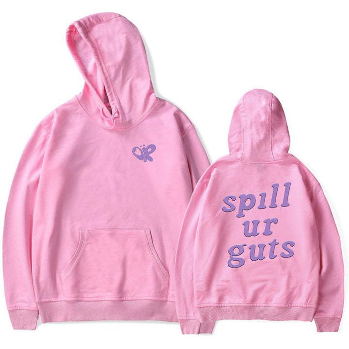 Kvinnors hoodie med avslappnad text och bekväm passform Mirla-Eva Jonsson