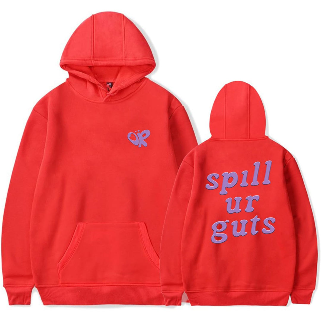 Kvinnors hoodie med avslappnad text och bekväm passform Mirla-Eva Jonsson