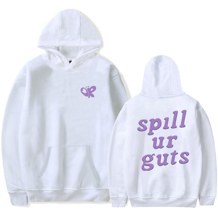 Kvinnors hoodie med avslappnad text och bekväm passform Mirla-Eva Jonsson