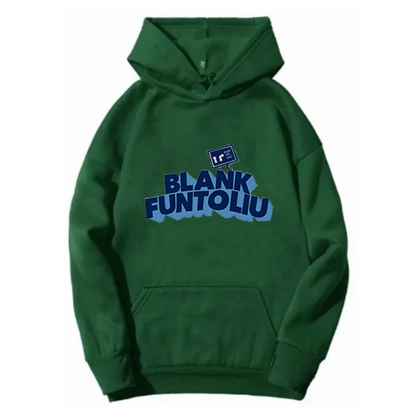 Kvinnors hoodie med avslappnad text och bekväma fickor Mirla-Eva Jonsson