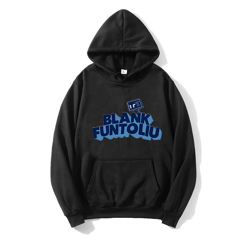 Kvinnors hoodie med avslappnad text och bekväma fickor Mirla-Eva Jonsson