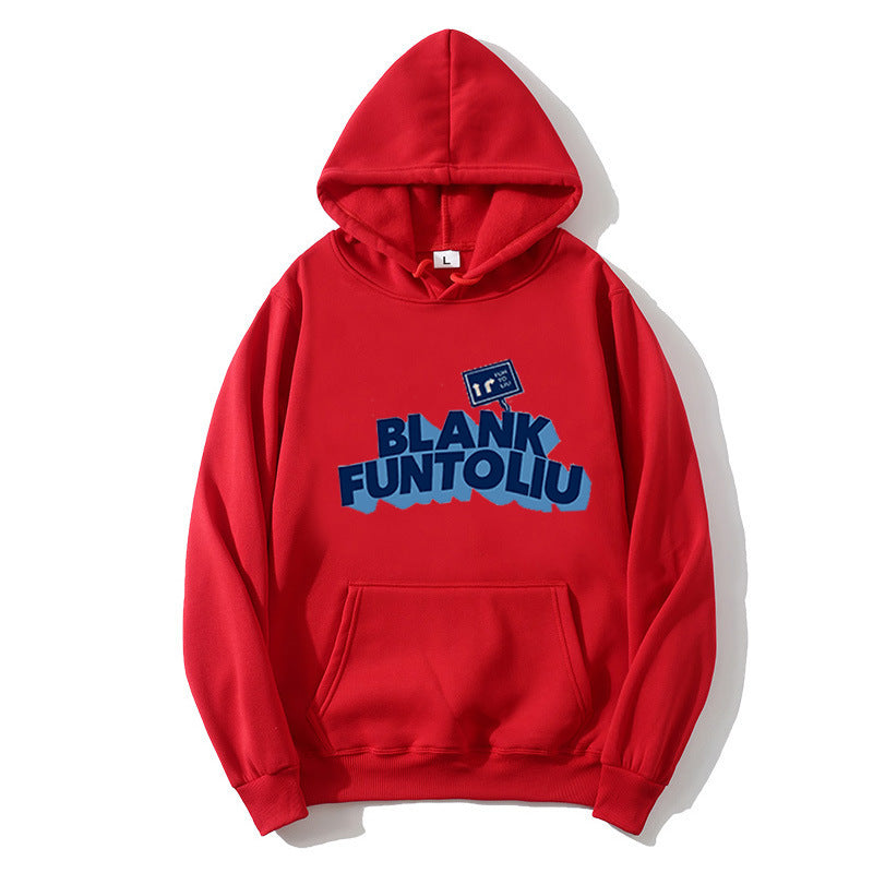 Kvinnors hoodie med avslappnad text och bekväma fickor Mirla-Eva Jonsson