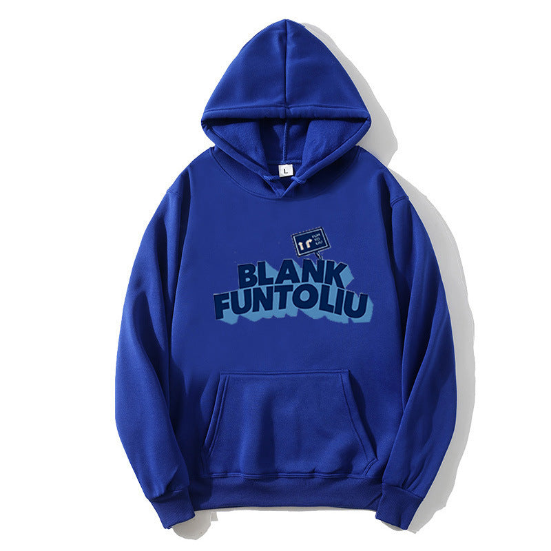 Kvinnors hoodie med avslappnad text och bekväma fickor Mirla-Eva Jonsson