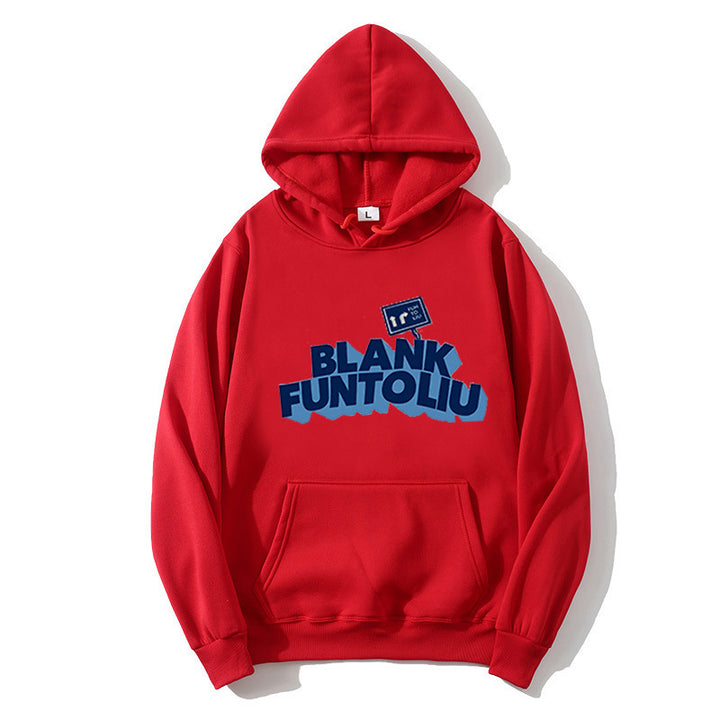 Kvinnors hoodie med avslappnad text och bekväma fickor Mirla-Eva Jonsson