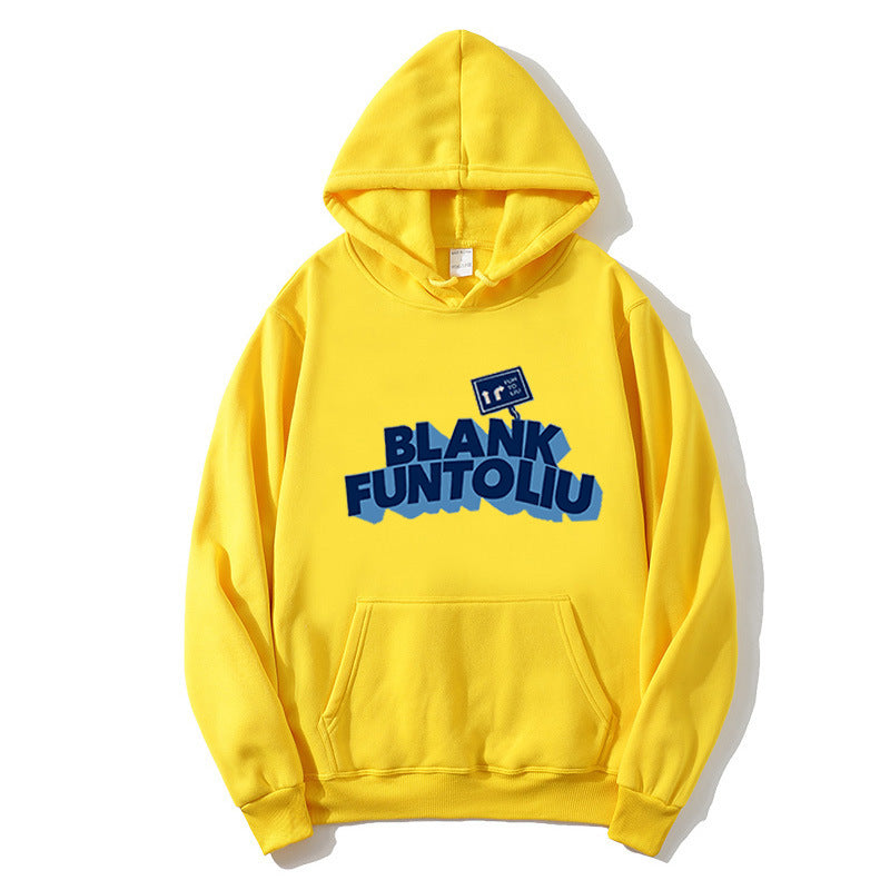 Kvinnors hoodie med avslappnad text och bekväma fickor Mirla-Eva Jonsson