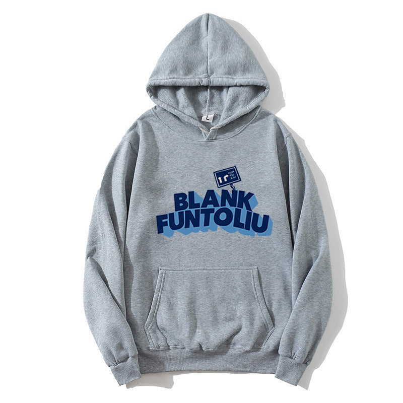 Kvinnors hoodie med avslappnad text och bekväma fickor Mirla-Eva Jonsson