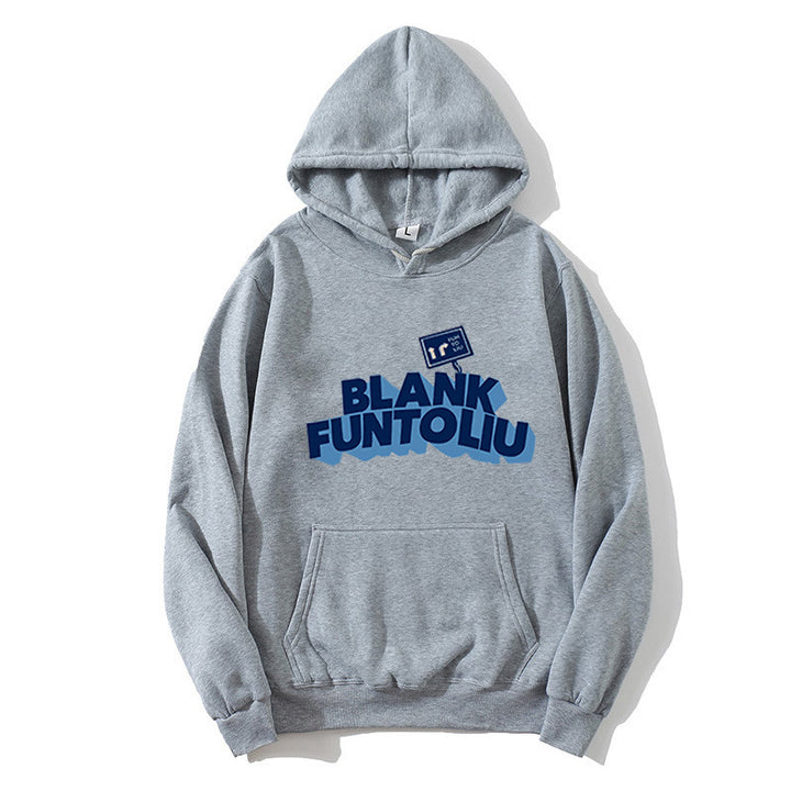 Kvinnors hoodie med avslappnad text och bekväma fickor Mirla-Eva Jonsson