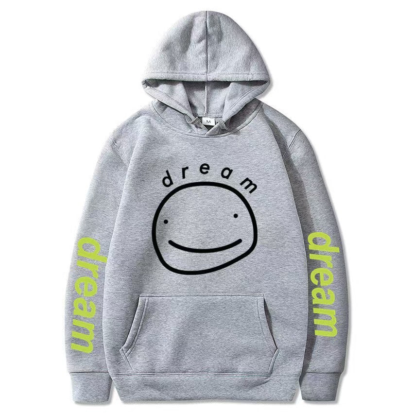 Kvinnors hoodie med avslappnad text och praktiska kängurufickor Mirla-Eva Jonsson