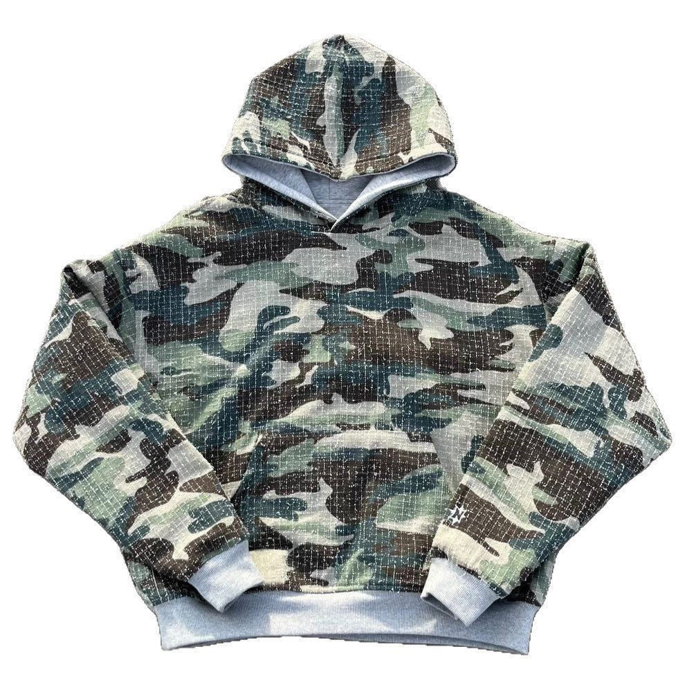 Kvinnors hoodie med camouflagefoder Mirla-Eva Jonsson