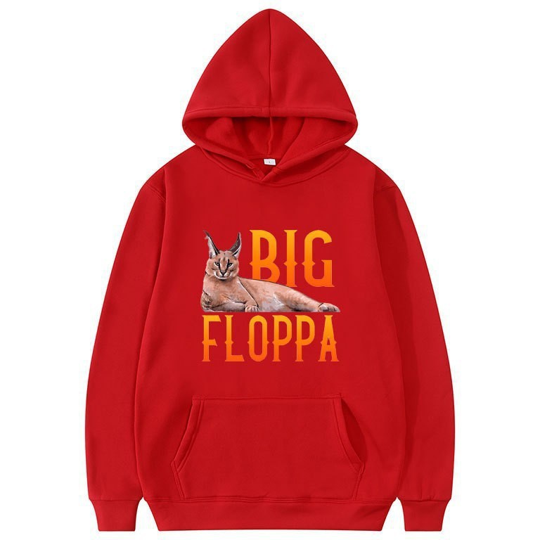 Kvinnors hoodie med djur grafisk design och mysigt konstfiberfleece interiör Mirla-Eva Jonsson