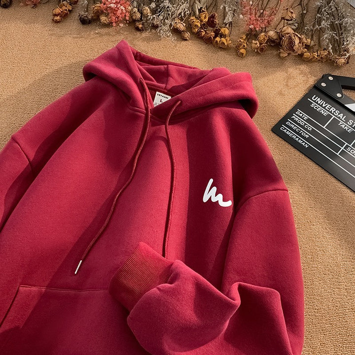 Kvinnors hoodie med en avslappnad oversized passform och högkvalitativt microfiber material Mirla-Eva Jonsson