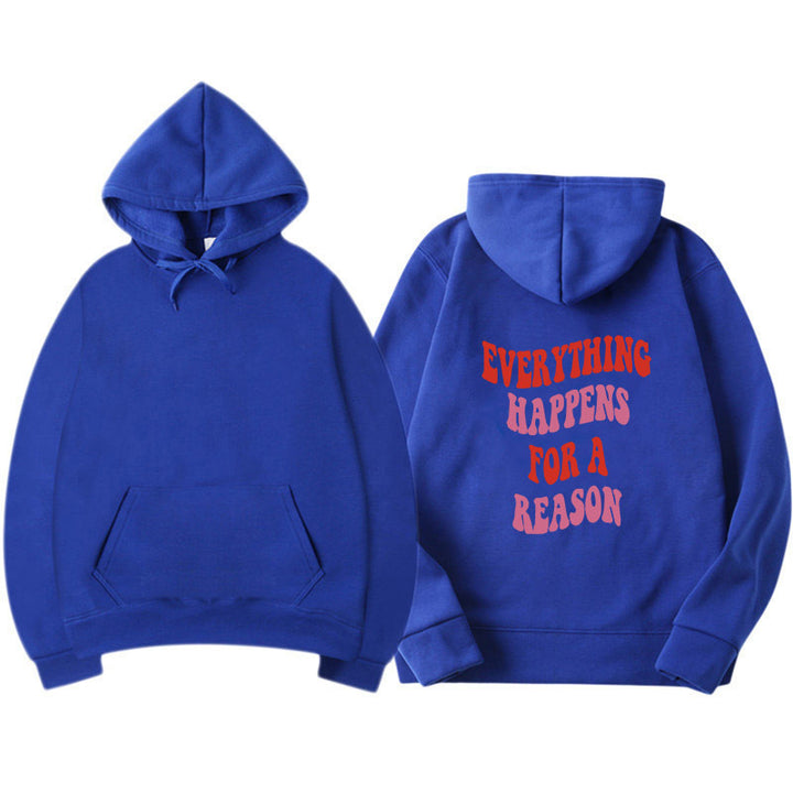Kvinnors hoodie med en unik motivationstryck och bekväm passform Mirla-Eva Jonsson