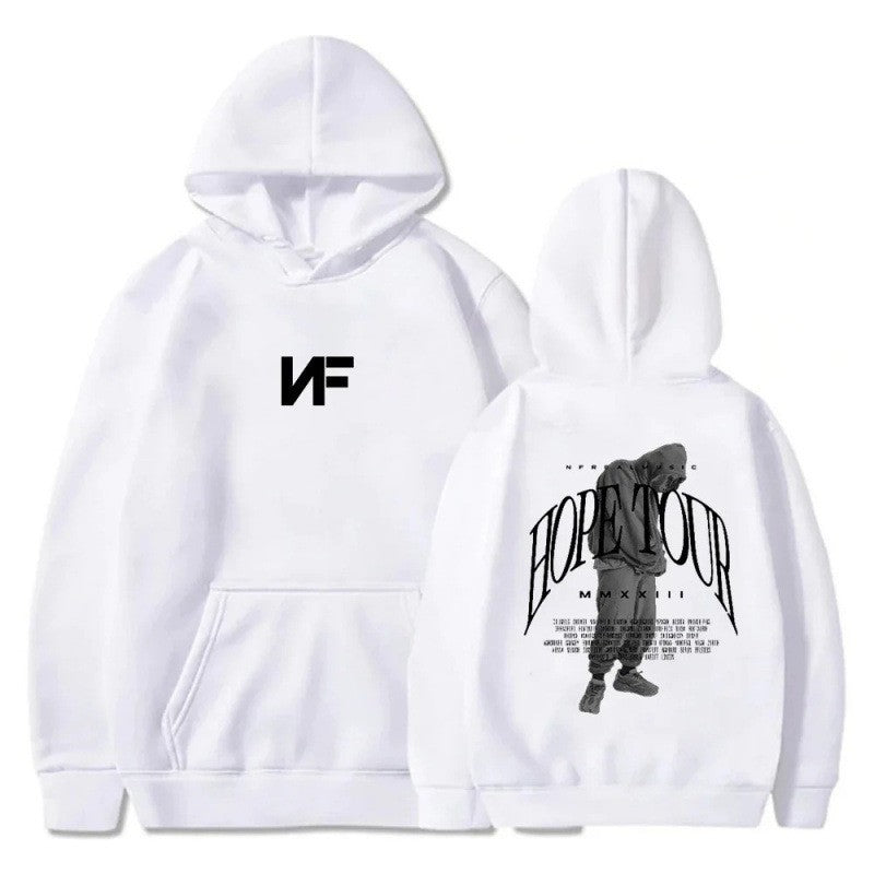 Kvinnors hoodie med exklusiv turnétryck Mirla-Eva Jonsson
