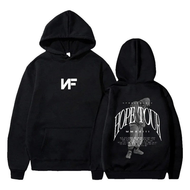 Kvinnors hoodie med exklusiv turnétryck Mirla-Eva Jonsson