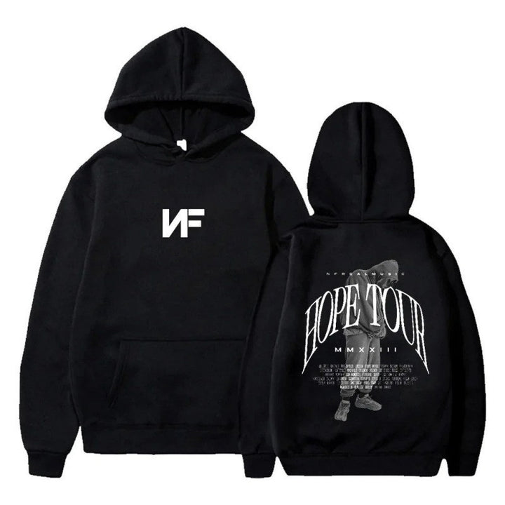 Kvinnors hoodie med exklusiv turnétryck Mirla-Eva Jonsson