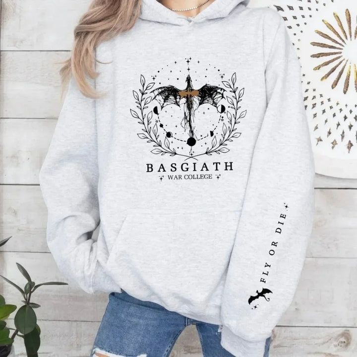 Kvinnors hoodie med imponerande fantasidesign Mirla-Eva Jonsson