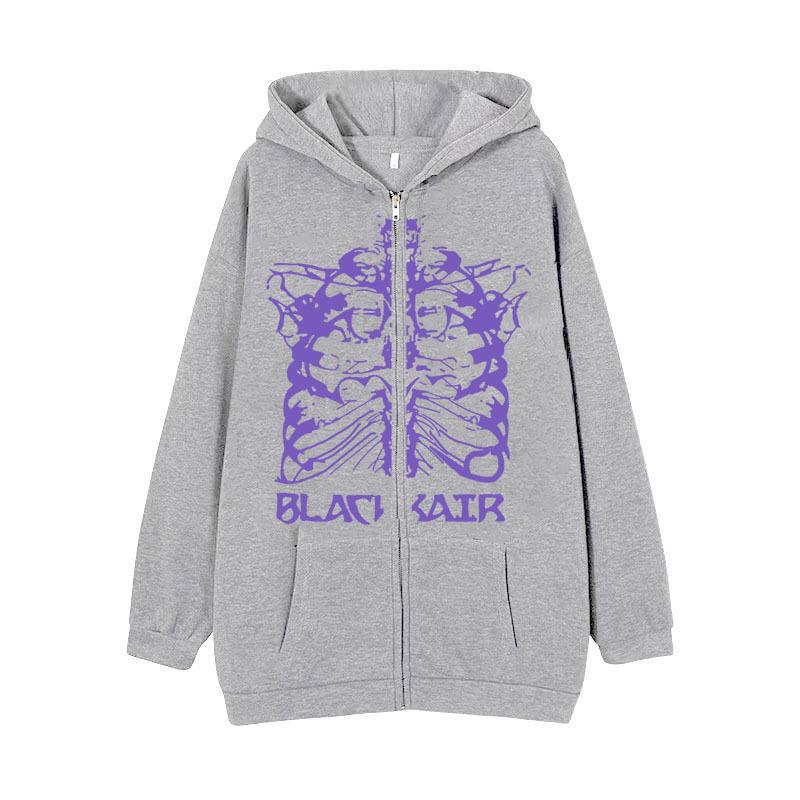 Kvinnors hoodie med innovativt skelettdesign Mirla-Eva Jonsson
