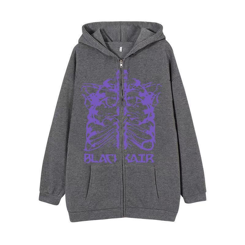 Kvinnors hoodie med innovativt skelettdesign Mirla-Eva Jonsson