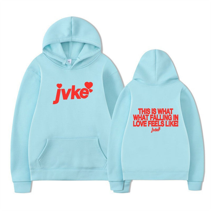 Kvinnors hoodie med inspirerande text Mirla-Eva Jonsson