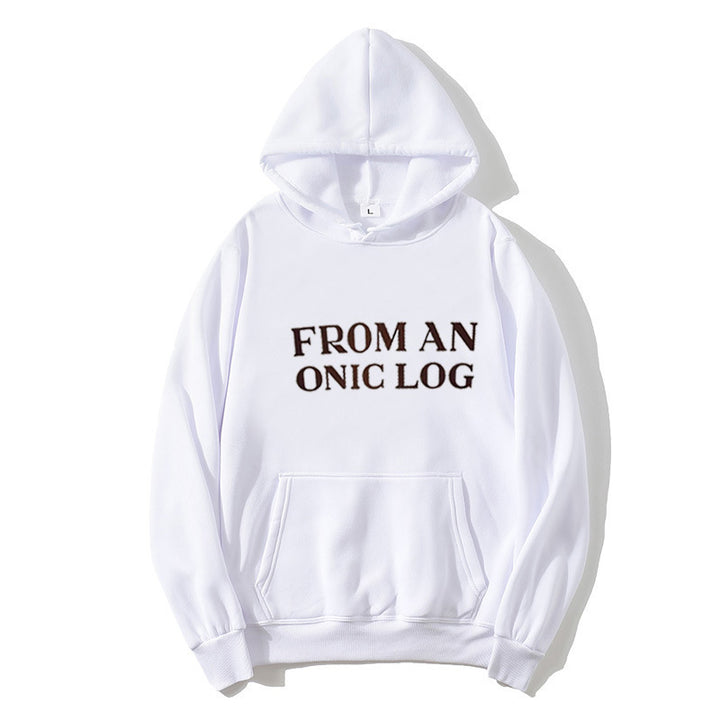 Kvinnors hoodie med inspirerande text Mirla-Eva Jonsson