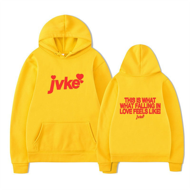 Kvinnors hoodie med inspirerande text Mirla-Eva Jonsson
