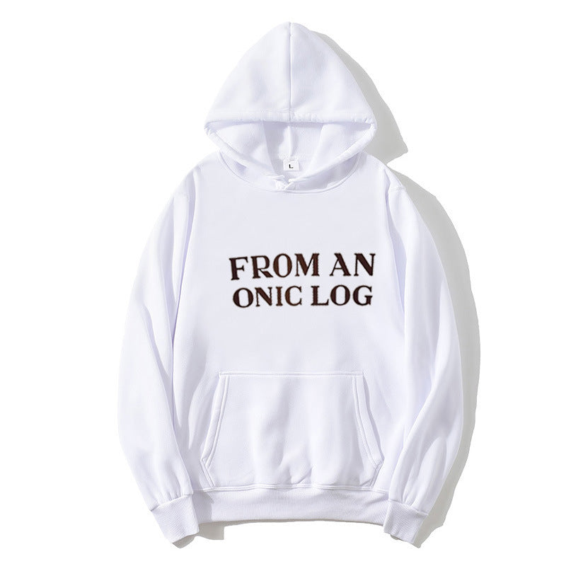 Kvinnors hoodie med inspirerande text Mirla-Eva Jonsson