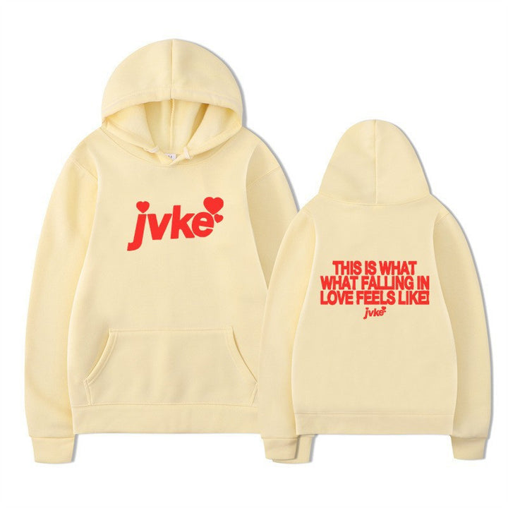 Kvinnors hoodie med inspirerande text Mirla-Eva Jonsson